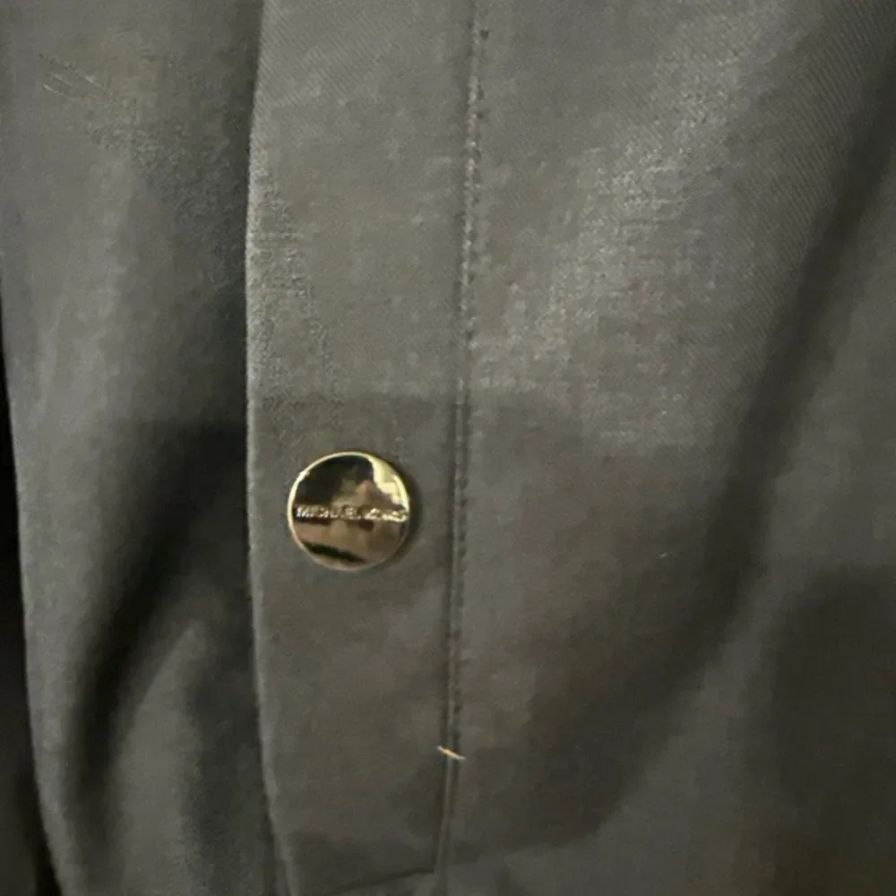 Michael Kors Mens Jacket Size Large Blue Bomber Jacket